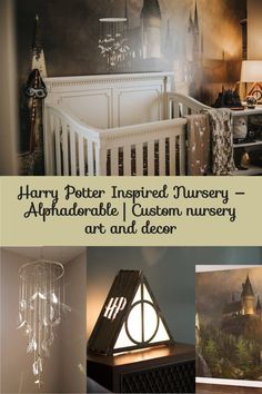 harry potter inspired nursery art and decor