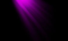 bright purple light shines brightly in the dark