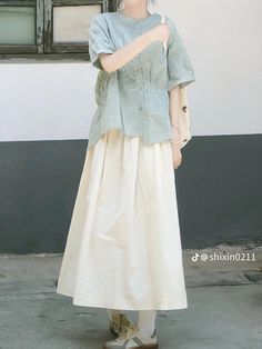 Mori Kei Outfits, Kei Outfits, Korean Spring Outfits, Japanese Minimalist Fashion, Japanese Fashion Women, Minimalist Japanese, Mori Fashion, Mori Kei