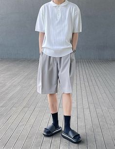 Summer Moodboard, Hello Future, White Fits, Street Snap, 90s Fashion Outfits, Short Fashion, Mens Wear, Men's Suit