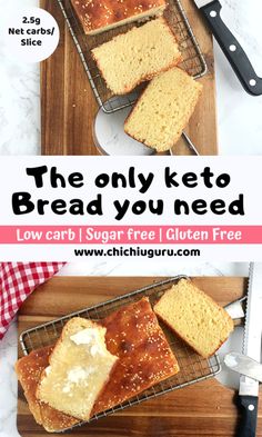 the only keto bread you need low carb, sugar free gluten free