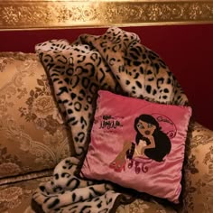 Bratz 2000s y2k room decor vibe vintage nostalgia Pink Leopard Aesthetic, Y2k Moodboard, Trashy 2000s, Leopard Pillow, Y2k Trashy, Leopard Pillows, Salon Suites, Trashy Y2k