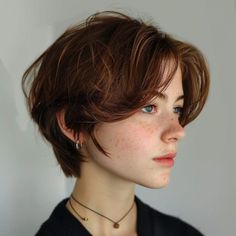 Short Haircuts Round Face Women, Fem Short Haircut, Masculine Short Hairstyles For Women, Modern Short Haircuts For Women, Very Short Hair Girl, Winona Cut, Short Hairstyle Girl, Very Short Straight Hair, Short Hairstyle Women Korean