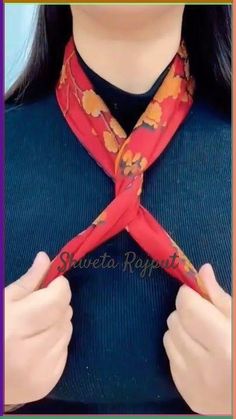 Twist and Style Scarf || #fashion #scarf #shorts #scarfstyle #viral #youtubeshorts #trending  #scarves #diy #learnstitching #fashiontrends #fashionblogger #f... Scarf Tying Ideas, Scarves Diy, Trending Diy, Scarf Wearing Styles, Hermes Silk Scarf, Fashion Travel Outfit, Scarf Knots, Style Scarf