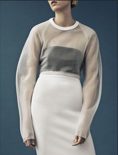 Mugler Resort 2015 Sheer Clothing, 가을 패션, Look Chic, Minimal Fashion, Style Me