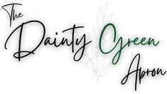 the logo for the dairy green apron