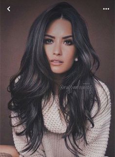 Medium Dark Brown Hair Straight Layered Hairstyles, Long Dark Hair Face Framing Layers, Face Framing Highlights On Black Hair, Long Layered Haircuts 2024, Long Dark Hair With Face Framing Highlights, Dark Brown Long Hair With Layers, Long Layered Dark Hair, Hair Cuts 2024 Long Hair, Long Dark Layered Hair