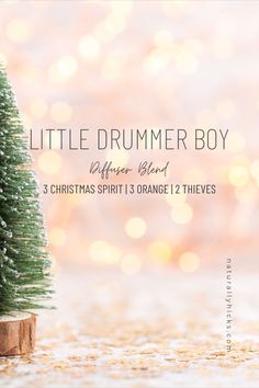 Young Living Essential Oils: christmas spirit, orange, thieves Happy Holidays! Enjoy this diffuser blend. Christmas Diffuser Blends Young Living, Little Drummer Boy Christmas, Young Living Diffuser Recipes, Drummer Boy Christmas, Diffuser Blends Young Living, Little Drummer Boy