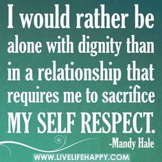 a quote from henry hale about self respect