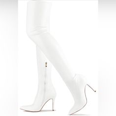 Women's Thigh High Boots Faux Suede Elasticity Heels Over The Knee Boots Side Zip Pointed Toe Fashion Sexy Winter Stiletto Knee High Boot Product Details About This Item Sole Material Rubber Shaft Height 7.67 Inches Outer Material Polyurethane (Pu) Closure Type Zipper About This Item Featuring Elastic Faux Suede /Elastic Cloth/ Elastic Denim Upper, Good Air Permeability.They Are Made With 100% Vegan Materials From Top To Sole Are All From Man Made Materials. We Only Work With And Carry Manufactu Thigh High Stiletto Boots, Womens Thigh High Boots, Equestrian Boots, Black Combat Boots, Leather Heeled Boots, Walker Boots, Suede Ankle Boots, Womens Boots Ankle, Thigh High Boots