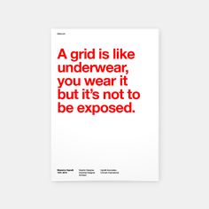 Vignelli Poster, Vignelli Design, Quote Layout, Blogging Quotes, Poster Series