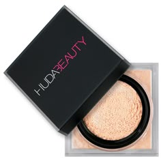 An easy-to-use loose powder, perfectly curated for all skin tones to create an airbrushed, long-lasting complexion, blur the appearance of pores and fine lines, and hold makeup in place all day long. The HUDA BEAUTY Easy Bake Loose Powders are inspired by Huda’s strong belief that the technique of baking is a key step to creating a flawless finish, while also ensuring long-lasting, melt-proof makeup. Easy Bake is easy to use thanks to its unique powder net, which disperses a controlled amount of Easy Bake, Baking Soda Shampoo, Creamy Concealer, Makeup Needs, Makeup Items, Beauty Blender, Makati, Face Powder, Loose Powder