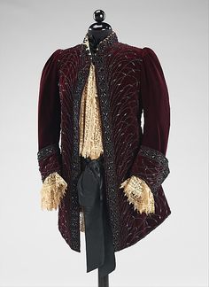 Jacket, Evening. House of Worth (French, 1858–1956). Designer: Charles Frederick Worth (French (born England), Bourne 1825–1895 Paris). Date: ca. 1890. Culture: French. Medium: silk, jet, linen. Dimensions: Length at CF: 34 in. (86.4 cm). Jeanne Paquin, Charles Frederick Worth, 19th Century Dress, House Of Worth, 1890s Fashion, Century Dress, Evening Jacket, Costume Collection