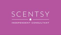 the logo for scentysy independent consulting, which is located in front of a purple background