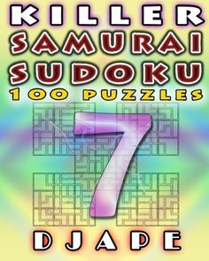 the number seven puzzle is shown in this poster