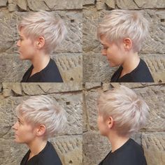 Haircuts 2020, Hair Tomboy, Short Blonde Pixie, Short Hair Pixie Cuts, Blonde Pixie Haircut, Short Straight Hair, Pixie Haircuts