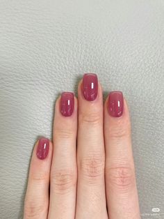 Sheer Nails, Hello Nails, Simple Gel Nails, Nails Aesthetic, Minimal Nails, Casual Nails, Her Nails, Soft Nails, Jelly Nails