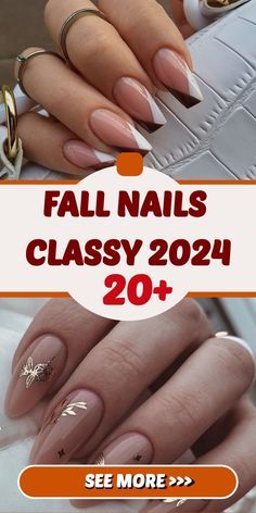 Fall Nails Classy, Fall Aesthetics, Nail Collection, Nails Classy, Fall Nail Trends, Minimalist Nail Art, Nail Pops, Nail Care Tips