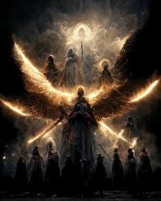 Christian Background Images, Types Of Angels, Angel Artwork, Angel Wallpaper, Lotr Art, Heaven Art, Jesus And Mary Pictures, Dark Artwork