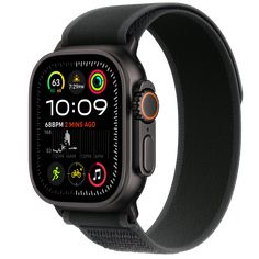 the apple watch series 4 is shown in black