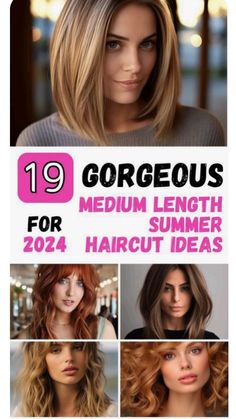 Haircut For Summer 2024, Medium Length Hairstyles Thick Hair, Hairstyles For 38 Year Old Women, Confident Hairstyles For Women, Popular Medium Length Haircuts 2023, Ladies Medium Length Haircuts, Spring Haircuts Medium, Medium Thick Hair Styles For Women, Medium Hairstyle Women Blonde