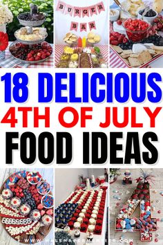 4th of july food ideas 4th Of July Side Dishes, Food Ideas For A Crowd, Vanilla And Chocolate Cupcakes, Blue Icing, Bbq Wings