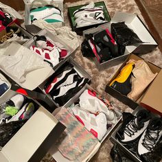 All Shoes Are Brand New Come With Box Willing To Sell Separately Will Be Posting Pictures Of Each Shoe Shortly Jordan 11 Legend Blue, Travis Scott Jordan 1, Jordan 4 Black, Red Jordans, Nike Air Jordan 6, Jordan Grey, Nike Air Jordan 11, Jordan 11 Retro Low, Air Jordan 12 Retro