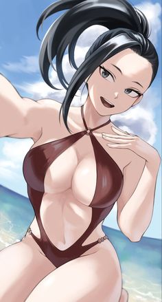 Anime: My Hero Academia #anime #manga #art #artwork #fanart #animeart #animegirl Momo Yaoyorozu, Art Poses, Anime Artwork, My Hero