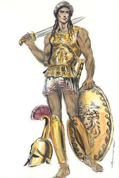 aquiles 4 Male Fairy, Greek Soldier, Greek Clothing, Robots Concept