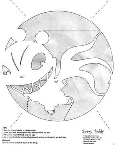 an image of a cartoon character that is in the shape of a moon with its mouth open