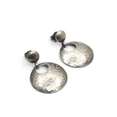 Hippy Gifts, Earring Handmade, Antique Earrings, Sterling Silver Hoops, Antique Jewellery, Silver Hoops, Stud Earring, Jewelry Earrings Studs, Earrings Handmade