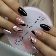 Fancy Nails Designs, Nail Art Designs Summer, Nails Design With Rhinestones, Nail Art Designs Videos, Trendy Nail Art, Pretty Nail Art, Elegant Nails