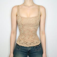 Tan Lace Tank Top Sweaters Embroidery, Off The Shoulder Sweaters, Bra Sizing, Rose Hathaway