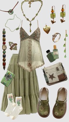 Boho Aesthetic Outfit, Fairycore Outfit, Venus Fashion, Cottagecore Clothes, Outfit Boho, Mommy Outfits, Boho Outfit