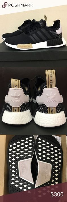 Adidas Women Shoes - Adidas NMD Adidas women NMD R1 W, color : core black / Ice purple 100% Authentic come with original box . Will take a reasonable off but ❌No Trade❌ Adidas Shoes Athletic Shoes ,Adidas Shoes Online,#adidas #shoes - We reveal the news i All Black Nike Shoes, Nmd Adidas Women, Nmd Adidas, Color Core, Damen Outfit, Black Nike Shoes, Baskets Adidas, Black Ice