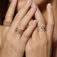 Latest Gold Ring Designs, Swarovski Crystal Jewelry, Classy Jewelry, Cute Jewelry, Crystal Jewelry, Jewelry Inspiration