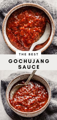 the best gochulang sauce is made with only three ingredients