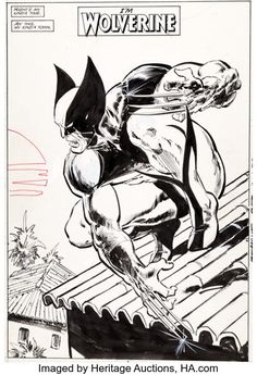 an image of wolverine in the comics