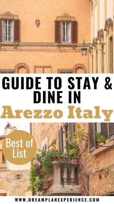 Looking for the perfect place to stay and eat in Arezzo? This guide covers cozy stays and delicious dining in the heart of Tuscany. Click to plan your stay and save the article for must-visit spots in this beautiful Italian town! Italy Guide, Everyday Italian, Italian Town, Relaxing Vacations, Germany And Italy, Dine In, Travel Articles