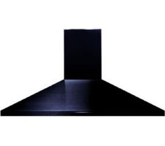 an image of a black stove top hood