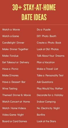 Stay At Home Date Ideas, At Home Date Ideas, Home Date Ideas, Creative Date Night Ideas, At Home Dates, Cheap Date Ideas, Romantic Date Night Ideas, Meal Options, Cheap Ideas