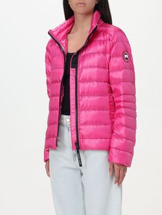 Jacket CANADA GOOSE Woman color Pink Canada Goose Jacket, Canada Goose Women, Heeled Rain Boots, High Heel Rain Boots, Shoe Boot Sandals, Pink Jacket, Boot Accessories, Woman Colour, Canada Goose