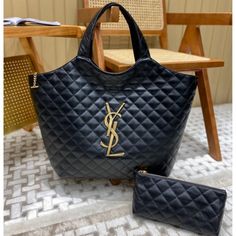 Size : Maxi 58 X 43 X 8 cm, Medium 35 X32 cm (Length x Height x Width) Main Material: GENUINE LEATHER Gold-color hardware INTERIOR: ONE MAIN COMPARTMENT, ONE REMOVABLE ZIPPED POUCH Handle drop: 23 cm Brand box and dust bag included Ysl Tote Bag, Ysl Tote, Yves Saint Laurent Bags, Saint Laurent Bag, Vuitton Bag, Womens Purses, Shoulder Tote Bag, Branded Bags, Bags Designer Fashion