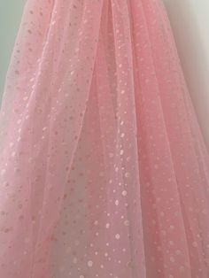 blush pink mesh Lace Fabrics, dots Gauze Fabric , wedding Mesh, tulle lace fabric ✿✿ＭＡＴＥＲＩＡＬ✿✿ polyester mixed fabric ✿✿ＭＥＡＳＵＲＥＭＥＮＴ✿✿ width: 140cm ✿✿ＣＯＬＯＲ✿✿ ✿✿ＱＵＡＮＴＩＴＹ✿✿ The price is for 1 yard After you ＰＬＡＣＩＮＧ ＯＲＥＲ, please leave us your phone number for delivey purpose. ------------------------------------------------------ ---------------------------------------------------------------- ---------------------------------------------------------------------------- ------------------------------ Sheer Pink Tulle Fabric, Fitted Pink Organza Tulle Fabric, Pink Tulle Fabric, Lace Fabrics, Pink Tulle, Gauze Fabric, Chantilly Lace, Tulle Fabric, Beautiful Textures