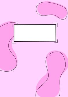 a pink background with an empty sign in the middle and some curved lines around it