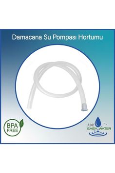 an image of a water hose with the words damaca su pompasi hortumu