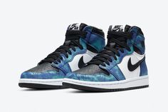 Wmns Air Jordan 1 Retro High OG ‘Tie-Dye’ Jordan 1 Tie Dye, Logo Wings, Jordan Model, Womens Air Jordans, Jordan 1 High Og, Air Jordan 1 Retro High Og, Air Jordan 1 Retro High, Womens Jordans, Nike Air Jordan 1