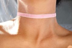 *Vegan velvet (synthetic velvet) Adjustable with extender from 11.5 to 15.5 inches, for other custom lengths please add your preferred measurements in order note x Cute Pink Choker For Party, Pink Adjustable Trendy Choker, Adjustable Cute Pink Choker, Pink Choker With Adjustable Chain, Vintage Pink Choker Necklace, Pink Adjustable Choker, Kawaii Choker, Pink Choker Necklace, Pink Choker