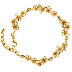 This contemporary link bracelet from the Plum Blossom collection is crafted from 18 karat yellow gold and features 8 round diamonds (0.24 carat). The intricate design of the petals adds an extra level of shine to the gold, while the diamonds provide a subtle sparkle. The Plum Blossom is a symbolic representation of the energy of life, as the plum trees bloom early at the end of winter. This bracelet is a stunning piece of jewellery that would make a perfect addition to any collection. It has als Contemporary Bracelets, Blossom Bracelet, Bracelet With Diamonds, Cocktail Earrings, Gold Bracelet Set, Modern Bracelets, Gold Link Bracelet, Bracelets Gold Diamond, Classy Jewelry