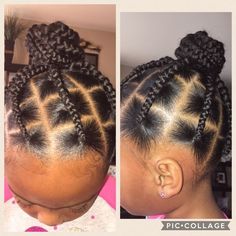 Natural Hairstyle Ideas, Black Toddler Hairstyles, Cute Natural Hairstyles, Natural Hairstyle, Easy Hairstyles For Medium Hair, Older Siblings